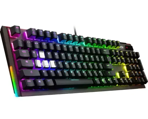 MSI Vigor GK80 CR TR RGB Cherry MX Mekanik Red Switch Q USB Gaming Klavye