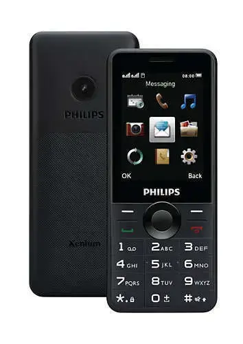 Philips Xenium E168 Çift Hatlı Tuşlu Telefon Cep Telefonu Distribütör Garantili