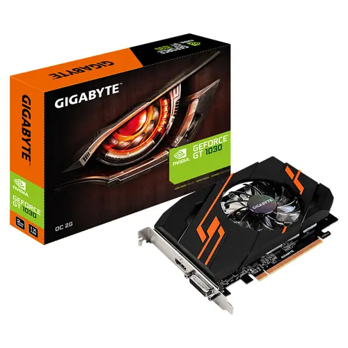 Gigabyte GT 1030 OC 2G 2GB GDDR5 64Bit DX12 Ekran Kartı (GV-N1030OC-2GI)