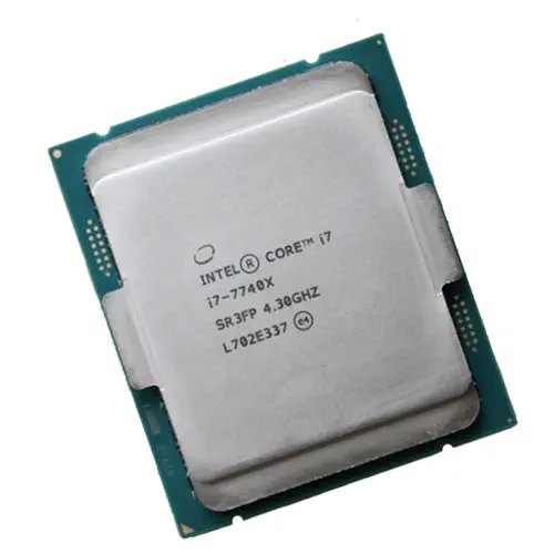 Intel Kaby Lake Core i7-7740X 4.30 GHz Soket 2066 8MB Önbellek 14nm İşlemci (Fansız)