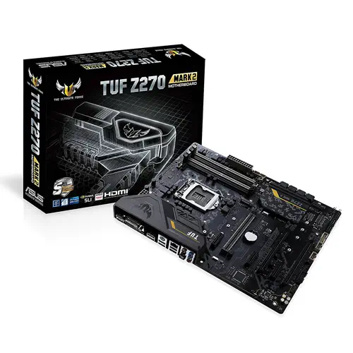 Asus Tuf Z270 Mark 2 Intel Z270 Soket 1151 DDR4 3866(OC)MHz ATX Gaming Anakart