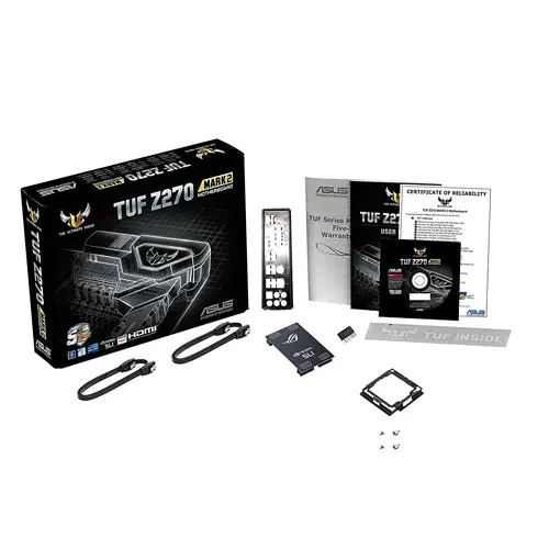 Asus Tuf Z270 Mark 2 Intel Z270 Soket 1151 DDR4 3866(OC)MHz ATX Gaming Anakart