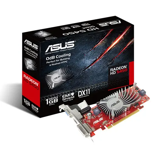 Asus EAH5450 1GB DDR3 Silent/DI(64 Bit) Ekran Kartı