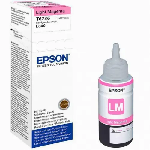 Epson C13T67364A T6736 70 ml Açık Kırmızı Kartuş (L800-L810-L850)