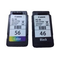 Canon PG-46-CL56 Pixma E404/E414/E464 Siyah-Renkli Kartuş