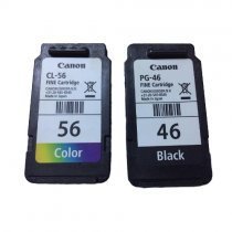 Canon PG-46-CL56 Pixma E404/E414/E464 Siyah-Renkli Kartuş