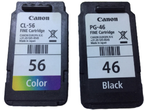 Canon PG-46-CL56 Pixma E404/E414/E464 Siyah-Renkli Kartuş