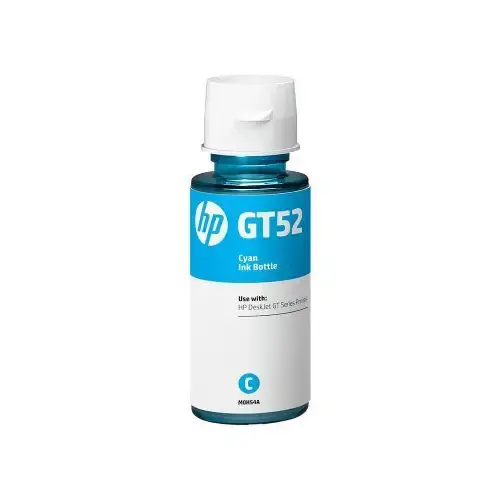 HP M0H54AE GT52 Mavi Şişe Mürekkep Kartuşu