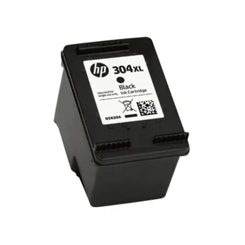HP N9K08AE 304XL Siyah Mürekkep Kartuşu