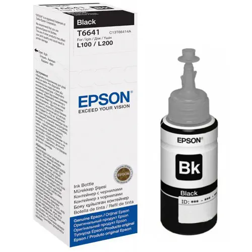 Epson C13T66414A 70mL L100-L200 Siyah Kartuş