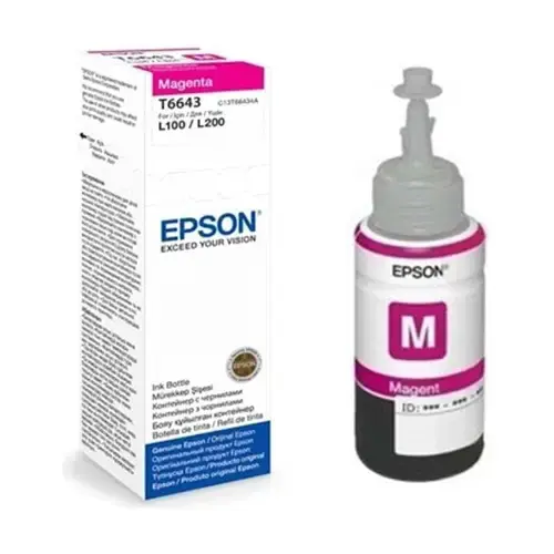 Epson C13T66434A Kırmızı Kartuş EP/M 70Ml(L100-L200)