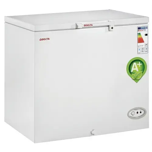 Delta DCF 387 L A+ 387 Lt Tek Kapaklı Derin Dondurucu