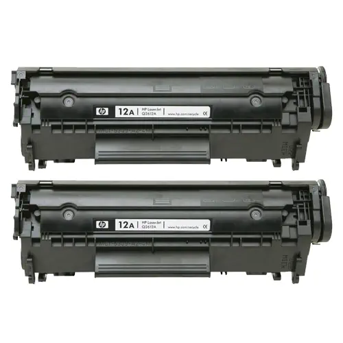 HP Q2612AD 2xSiyah Toner (HP 1010/1012/1020/3015)