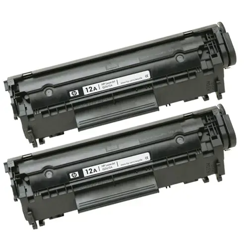 HP Q2612AD 2xSiyah Toner (HP 1010/1012/1020/3015)