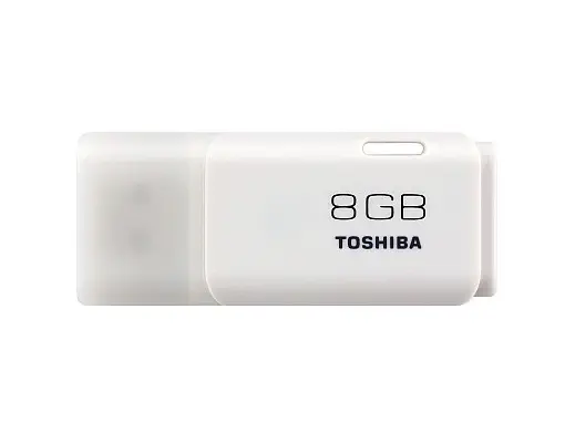 Toshiba 8 GB USB 2.0 Hayabusa Beyaz
