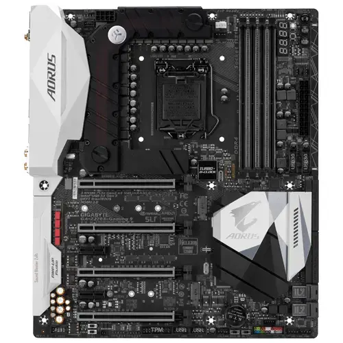 Gigabyte Aorus GA-Z270X-Gaming 9 Intel Z270 Soket 1151 DDR4 4133(O.C.)MHz eATX Gaming(Oyuncu) Anakart