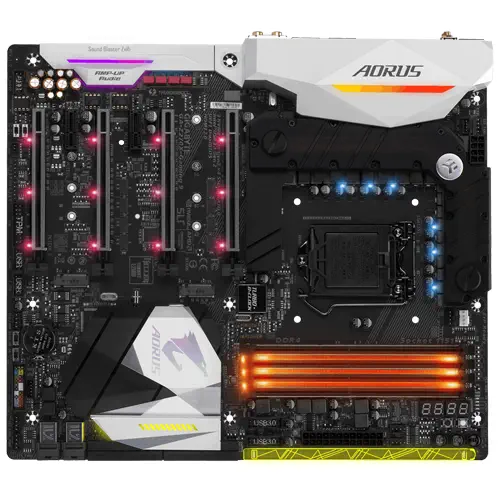 Gigabyte Aorus GA-Z270X-Gaming 9 Intel Z270 Soket 1151 DDR4 4133(O.C.)MHz eATX Gaming(Oyuncu) Anakart