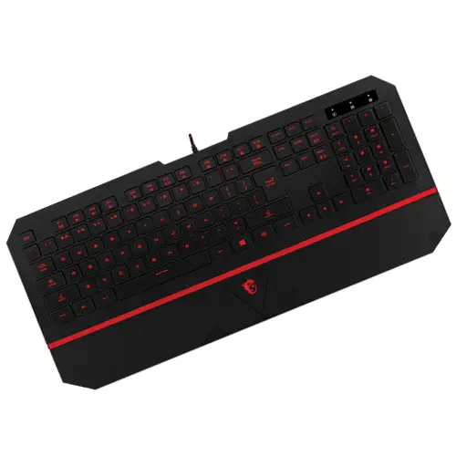 MSI Interceptor DS4100 US 7 Renk Aydınlatma Gaming Klavye (İngilizce)