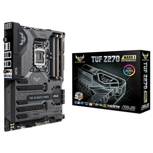 Asus Tuf Z270 Mark 1 Intel Z270 Soket 1151 DDR4 3866(OC)MHz ATX Gaming Anakart