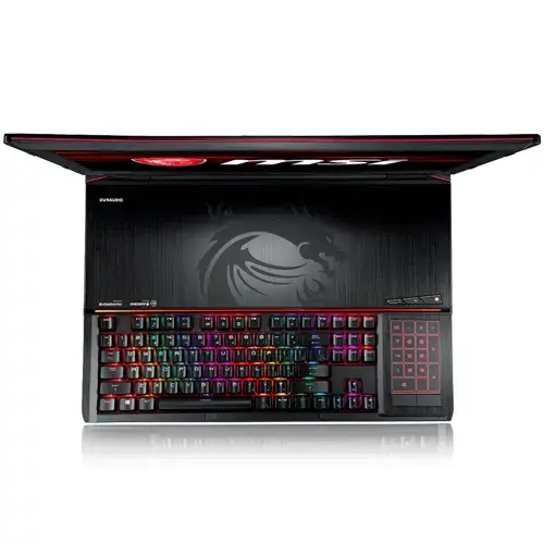 MSI GT83 Titan 8RG-018TR i7-8850H 2.60GHz 32GB DDR4 2666MHz 512GB (2x256) SSD+1TB 7200Rpm GTX 1080 GDDR5X 8GB 18,4” FullHD Win10 Gaming Notebook