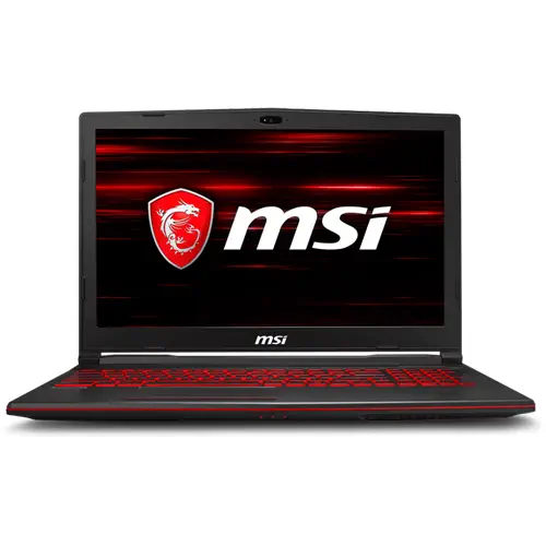MSI GL63 8RC-204XTR i7-8750H 2.20GHz 8GB DDR4 128GB SSD+1TB GTX 1050 GDDR5 4GB 15.6” FullHD FreeDOS Gaming Notebook