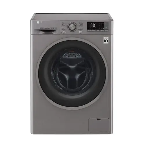 LG F4J7VNP8S 9 KG 1400 Devir Inox Çamaşır Makinesi