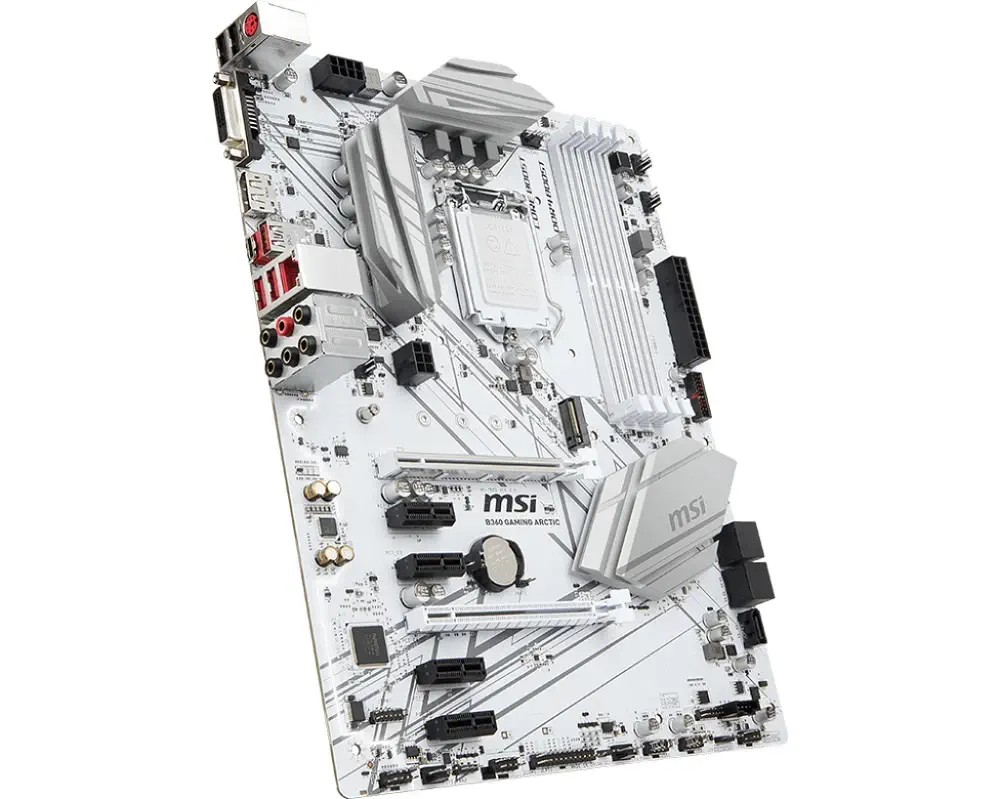MSI B360 Gaming Arctic Intel B360 Soket 1151 DDR4 2666MHz DDR4 ATX Gaming(Oyuncu) Anakart