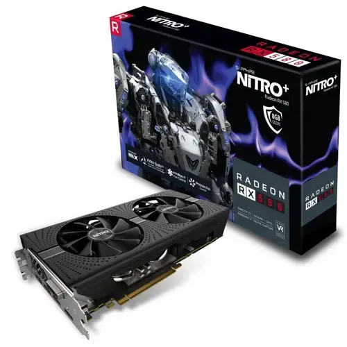 Sapphire Nitro+ Radeon RX 580 8GD5 11265-01-20G 8GB GDDR5 256Bit DX12 Gaming Ekran Kartı