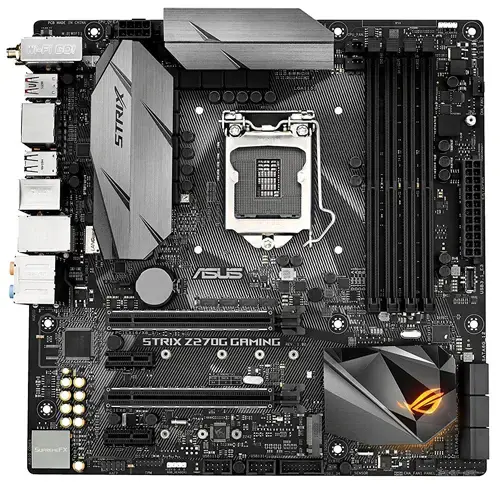 Asus Rog Strix Z270G Gaming Intel Z270 Soket 1151 DDR4 4000(OC)MHz mATX Gaming Anakart