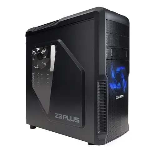 Zalman Z3 Plus USB 3.0 ATX Mid-Tower Pencereli Siyah Kasa