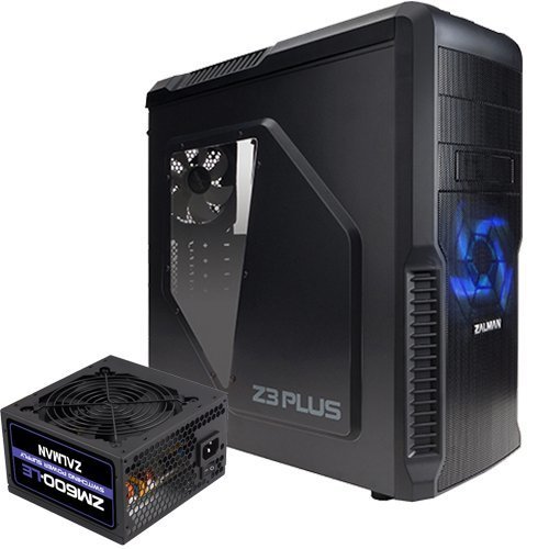 Zalman Z3 Plus ATX Mid-Tower Pencereli Siyah Kasa + ZM600-LE 600W PSU