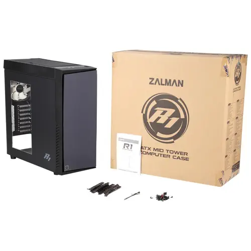 Zalman R1 USB 3.0 ATX Mid-Tower Pencereli Siyah Kasa