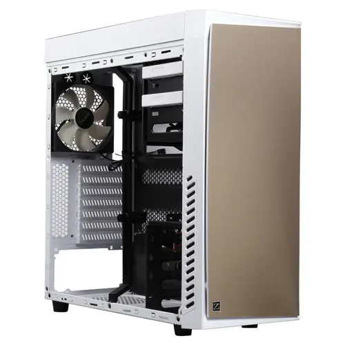 Zalman R1 White ATX Mid-Tower Pencereli Beyaz Kasa
