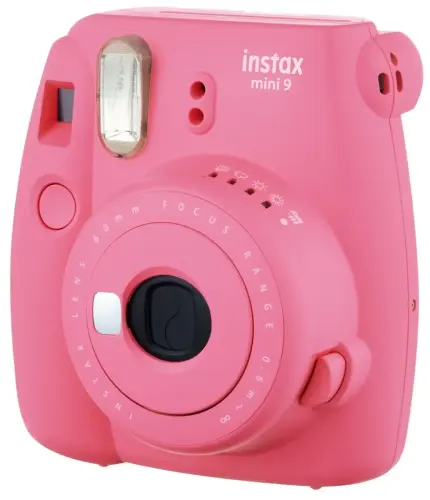 Fujifilm Instax Mini 9 Pembe Kompakt Fotoğraf Makinesi