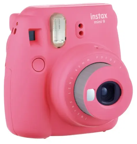 Fujifilm Instax Mini 9 Pembe Kompakt Fotoğraf Makinesi