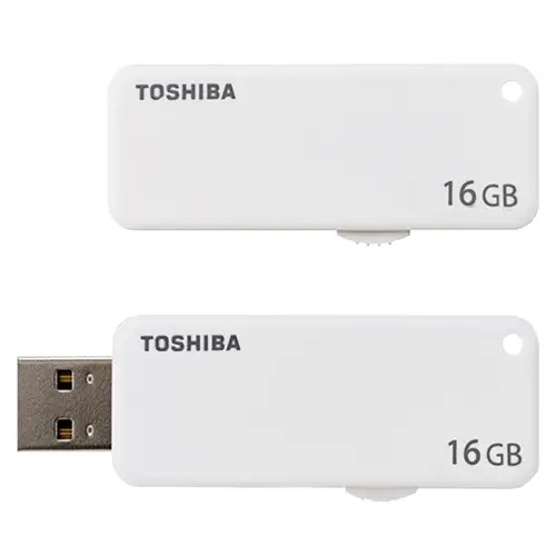 Toshiba Yamabiko U203 16GB USB 2.0 Beyaz USB Bellek (THN-U203W0160E4)