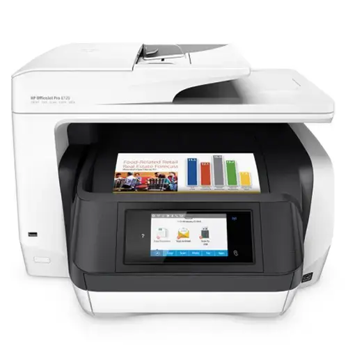 HP D9L19A OfficeJet Pro 8720 Yazıcı/Tarayıcı/Fotokopi/Faks Wireless All-in-One Yazıcı