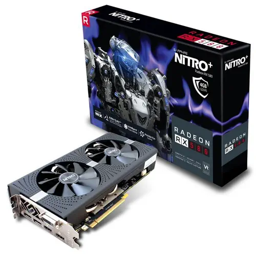 Sapphire Nitro+ 11265-07-20G Radeon RX 580 4GB GDDR5 256Bit DX12 Gaming Ekran Kartı