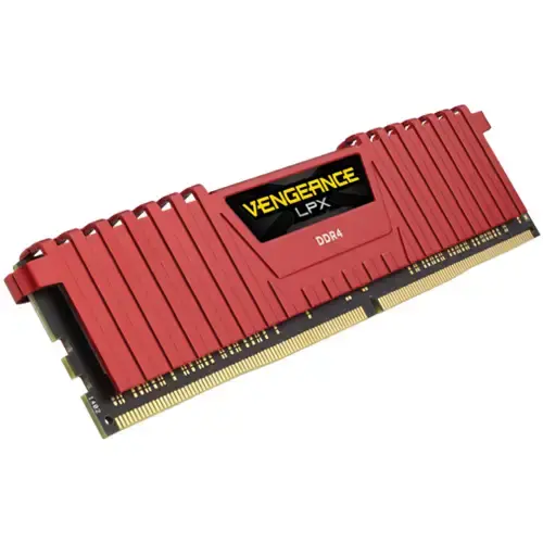 Corsair Vengeance LPX 8GB (1x8GB) DDR4 DRAM 2666MHz C16 Kırmızı Ram - CMK8GX4M1A266616R