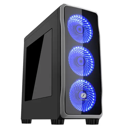 Frisby FC-9235G 600W ATX Mid-Tower Pencereli Siyah Gaming Kasa