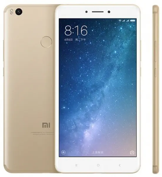 Xiaomi Mi Max 2 64 GB 4 GB Ram 5300 mAh Batarya Altın Cep Telefonu İthalatçı Firma Garantili