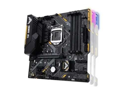 Asus Tuf B360M-Plus Gaming Intel B360 Soket 1151 DDR4 2666MHz mATX Gaming(Oyuncu) Anakart