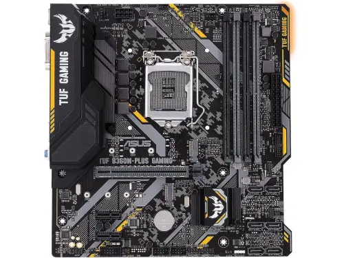 Asus Tuf B360M-Plus Gaming Intel B360 Soket 1151 DDR4 2666MHz mATX Gaming(Oyuncu) Anakart