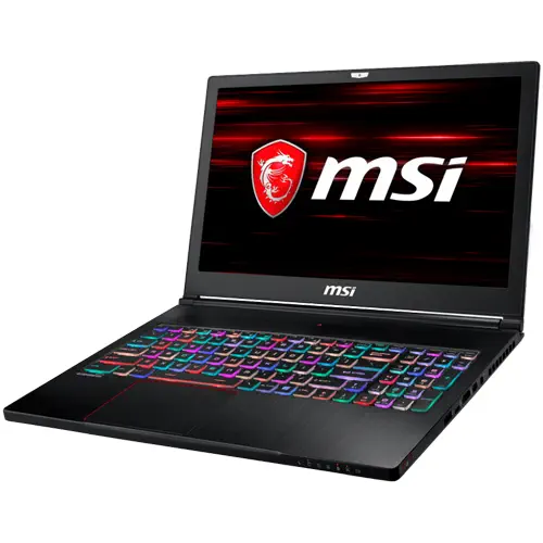 Msi GS63 Stealth 8RE-037XTR i7-8750H 2.20GHz 16GB DDR4 128GB SSD+1TB 6GB GDDR5 GTX1060 FullHD 15.6” FreeDOS Gaming Notebook