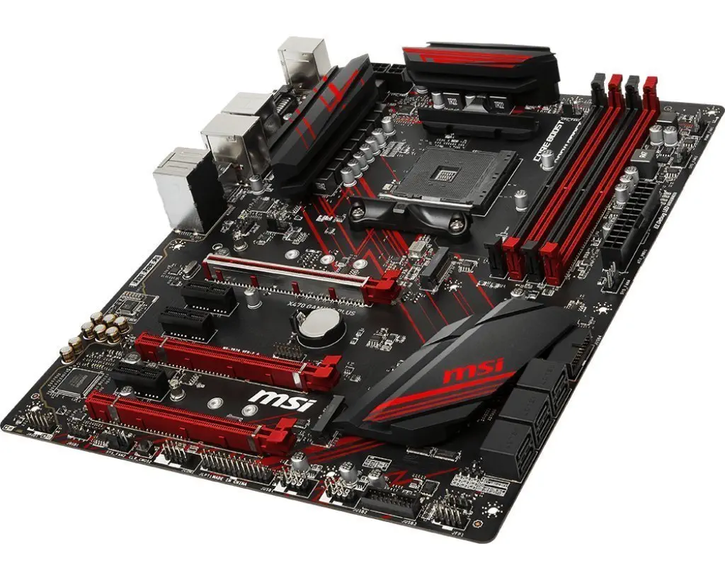 MSI X470 Gaming Plus AMD X470 Soket AM4 DDR4 3466(OC)MHz ATX Gaming Anakart