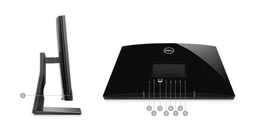 Dell 3277 B13GW41C i3-7130 4GB 1TB 2GB 21.5″ Windows10 All In One Pc