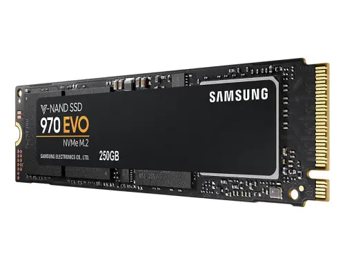 Samsung 970 EVO 250GB 3400MB/1500MB/s NVMe M2 SSD Disk - MZ-V7E250BW