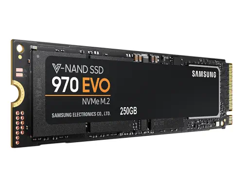 Samsung 970 EVO 250GB 3400MB/1500MB/s NVMe M2 SSD Disk - MZ-V7E250BW