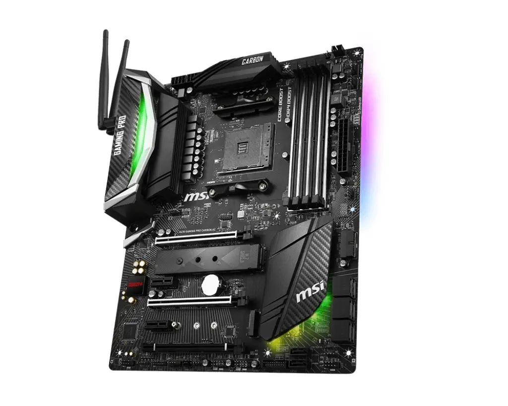 MSI X470 Gaming Pro Carbon AC AMD X470 Soket AM4 DDR4 3466(OC)Mhz ATX Gaming Anakart