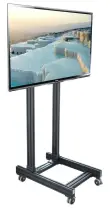 PlusAparat ST-4080H 40”-55” Lcd, Led, Plazma Tv Tekerlekli Mobil Standı